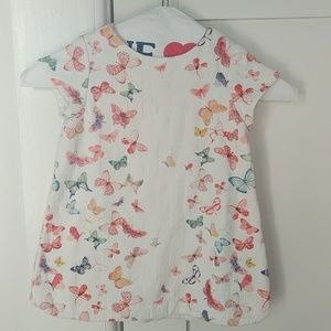 Zara butterfly dress